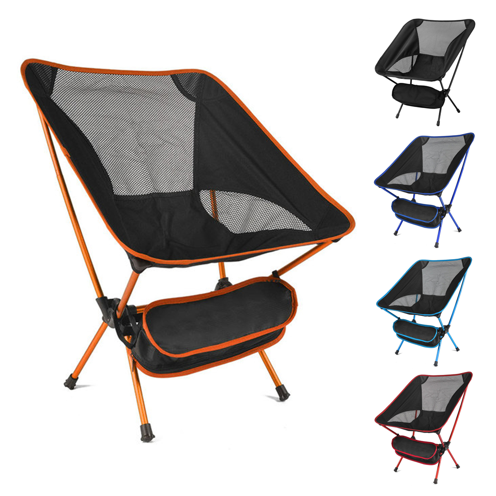 Outdoor Camping Table And Chairs - Folding Chair Ultralight Detachable Portable Lightweight