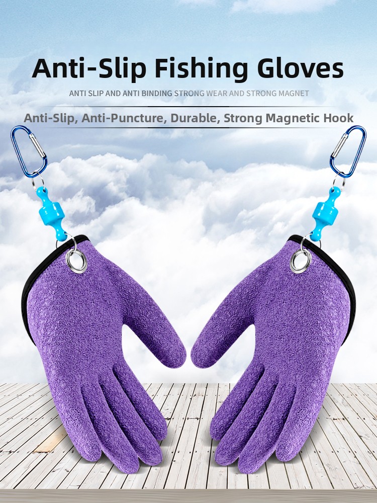 Outdoor Camping Gear Brands - Fishing Glove Anti-Bursh Anti-Slip Fishing Gear