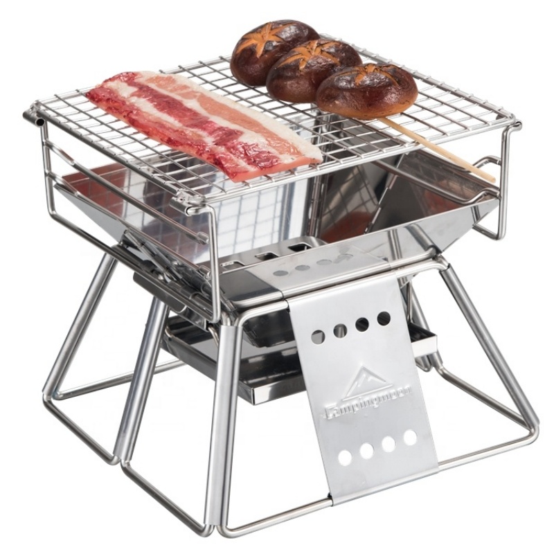 Outdoor Camping Oven - Campingmoon Outdoor Camping Bbq Charcoal Grill