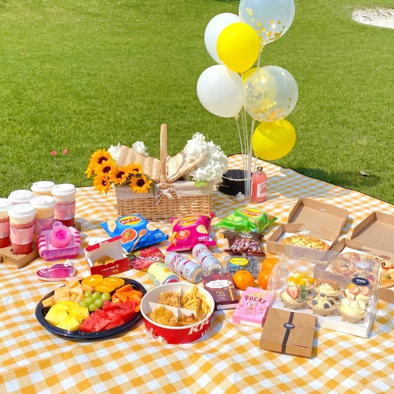 179x170cm Extra Large Picnic M - Outdoor Camping Rug 评论和价格