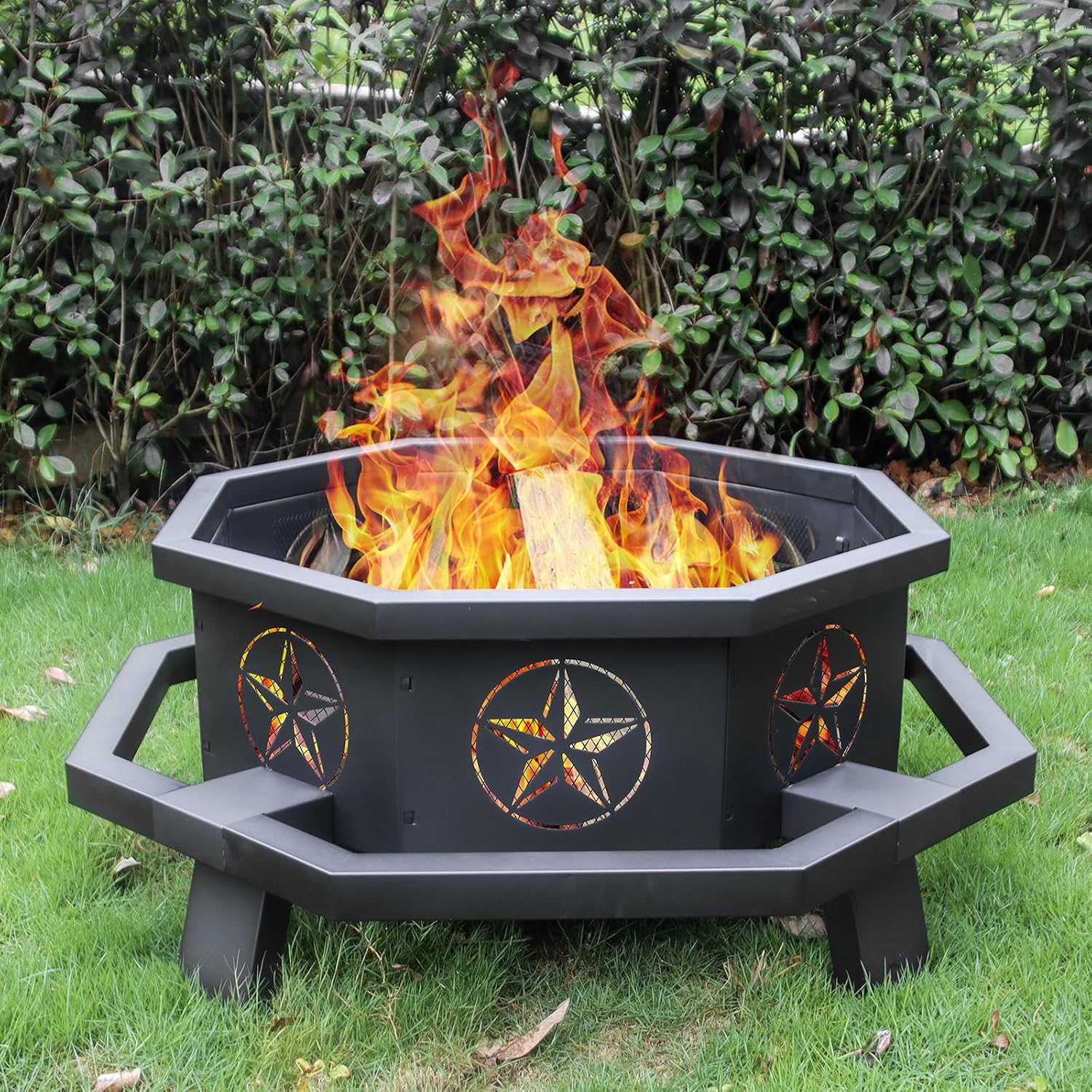 Outdoor Fire Pit with Fire Pok - Outdoor Camping Fire Pit 评论和价格