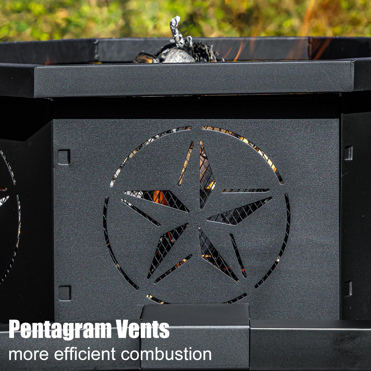 Outdoor Fire Pit with Fire Pok - Outdoor Camping Fire Pit 评论和价格
