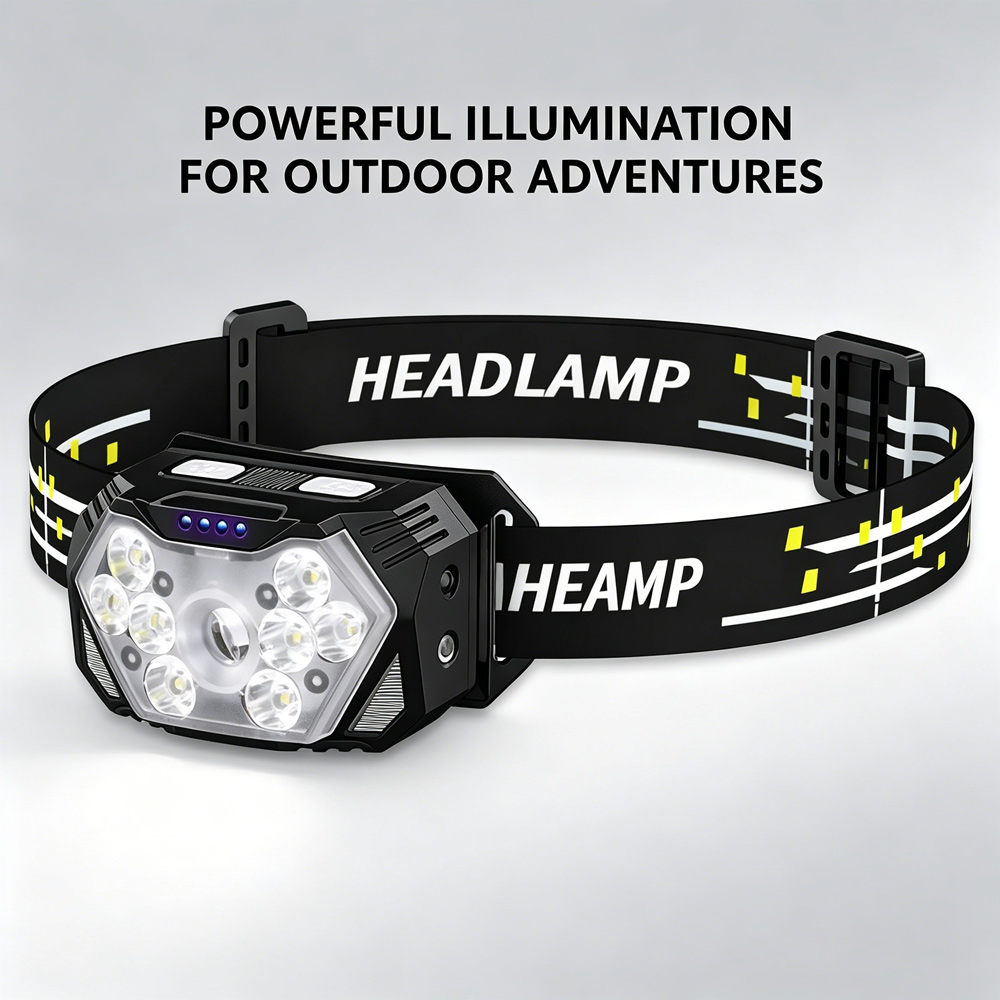 Waterproof LED Head Torch Type - Outdoor Camping Jobs 评论和价格