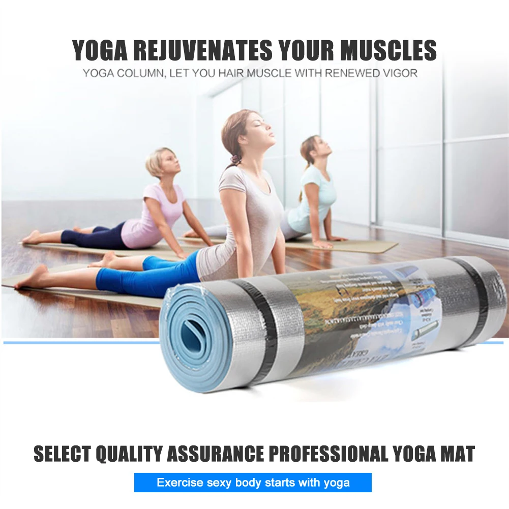 6mm Thick EVA Yoga Mat Moistur - Outdoor Camping Rug 评论和价格