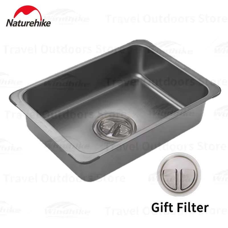 Naturehike Washing Sink Stainl - Outdoor Camping Sink 评论和价格