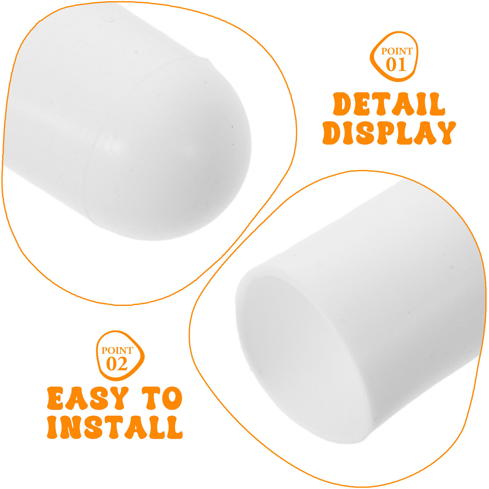 4Pcs Flashlight Diffuser Cap R - Outdoor Camping Lighting 评论和价格