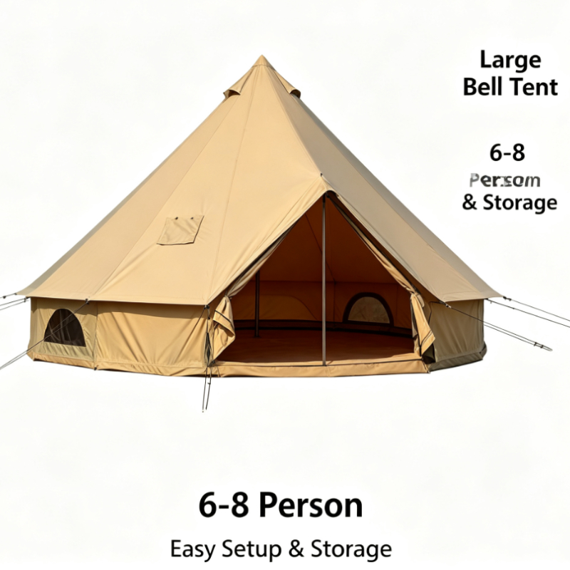 Oxford Cloth Pyramid Tent Wate - Outdoor Yurt Camping 评论和价格