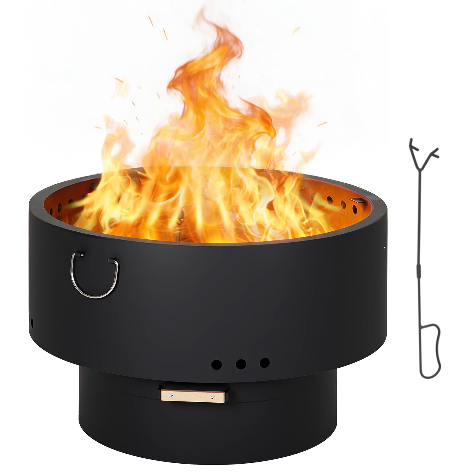 30 Inch Smokeless Outdoor Fire - Outdoor Camping Fire Pit 评论和价格