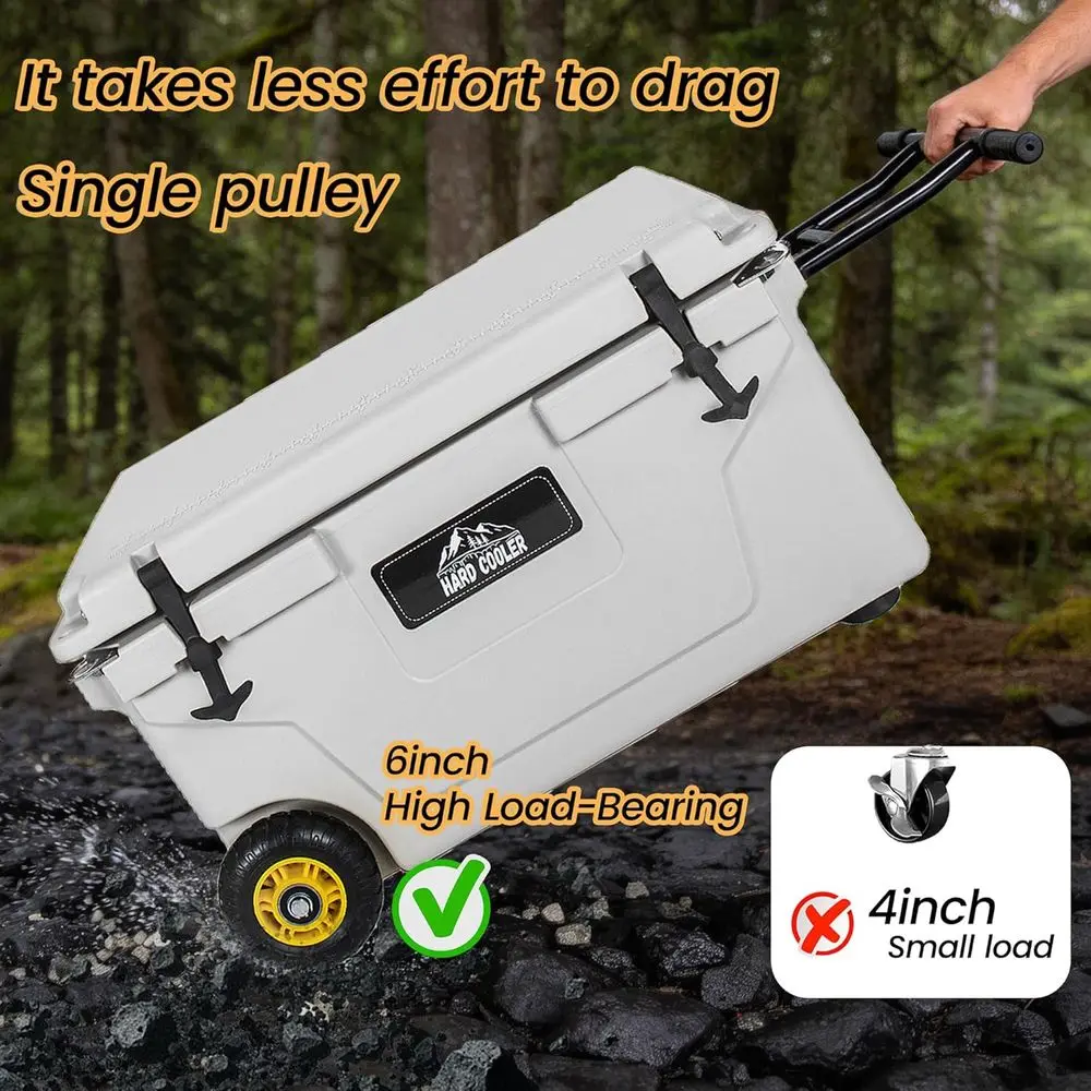 65-Quart White Heavy-Duty Insu - Outdoor Camping Jobs 评论和价格