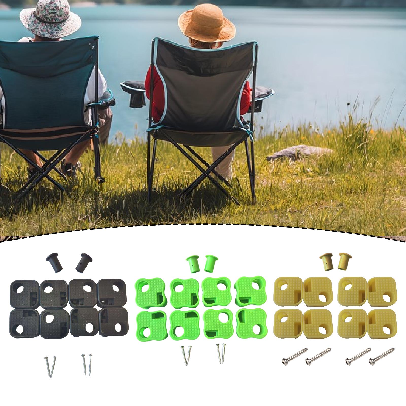 8 Pieces Camping Chair Replace - Outdoor Camping Table And Chairs 评论和价格
