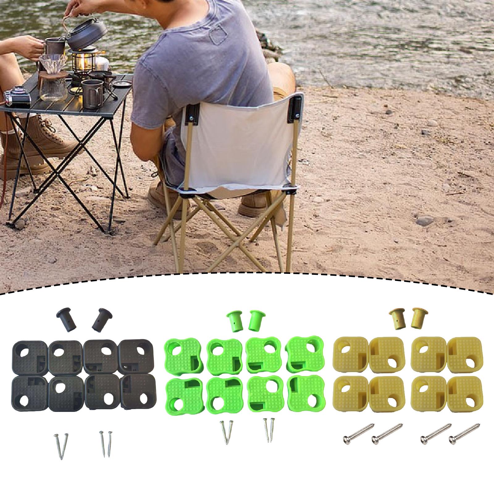 8 Pieces Camping Chair Replace - Outdoor Camping Table And Chairs 评论和价格