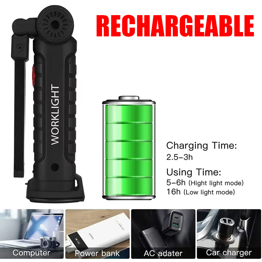 Portable LED Flashlight with M - Outdoor Camping Lighting 评论和价格