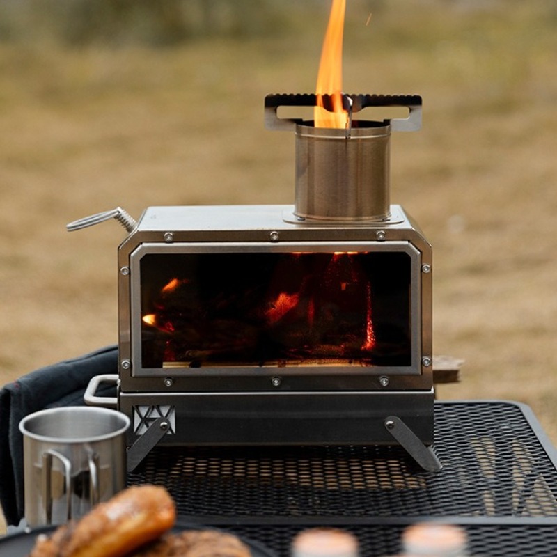 Stainless Steel Square Firewoo - Cooking Outdoor Camping 评论和价格