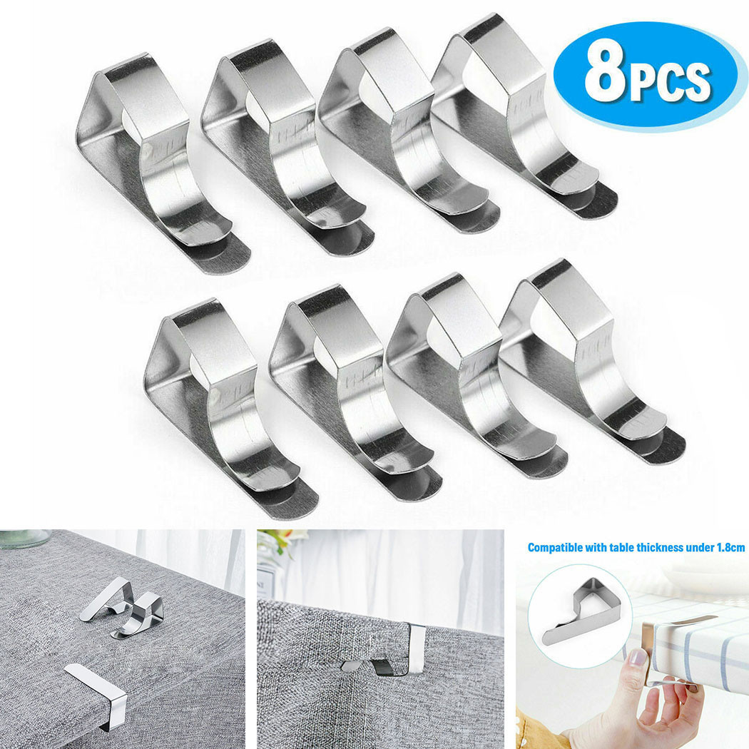 8Pcs Stainless Steel Tableclot - Outdoor Camping Tools 评论和价格