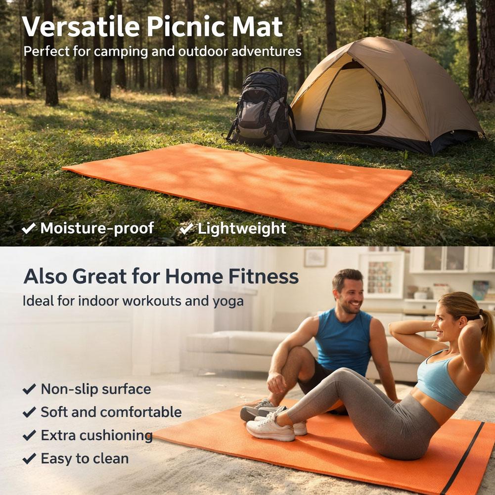 Non Slip EVA Yoga Mat Lightwei - Outdoor Camping Rug 评论和价格