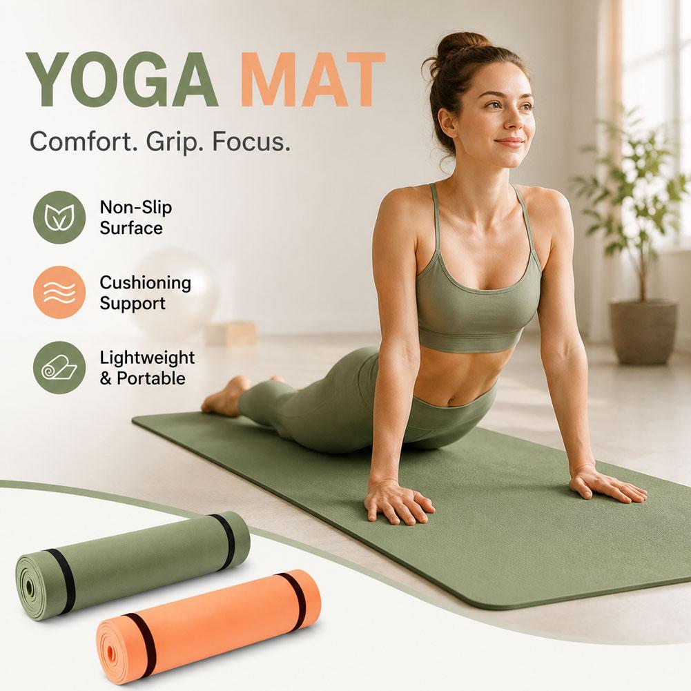 Non Slip EVA Yoga Mat Lightwei - Outdoor Camping Rug 评论和价格
