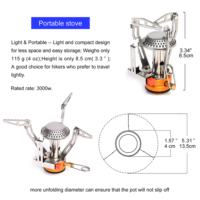 Widesea One-Piece Gas Stove 35 - Outdoor Camping Sink 评论和价格