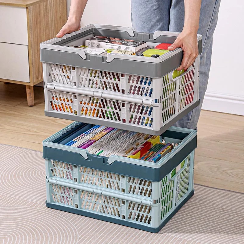 Large Folding Basket Portable  - Outdoor Camping Folding Storage Box 评论和价格