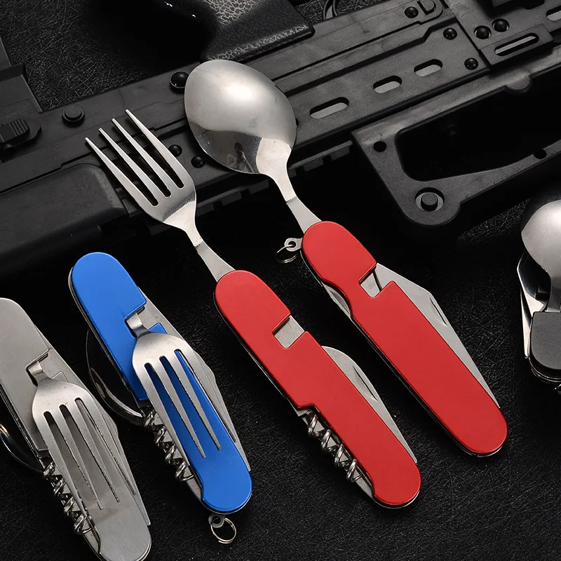 4 in 1 Folding Tableware Detac - Outdoor Camping Activities 评论和价格