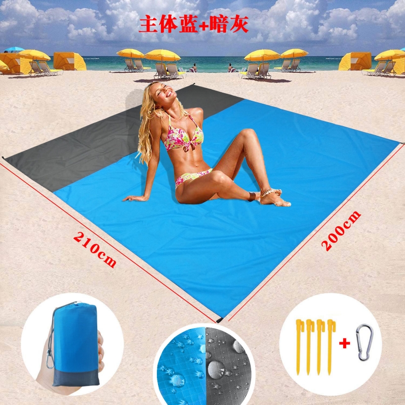 2x2.1m Camping Beach Mat Outdo - Outdoor Camping Mat Waterproof 评论和价格