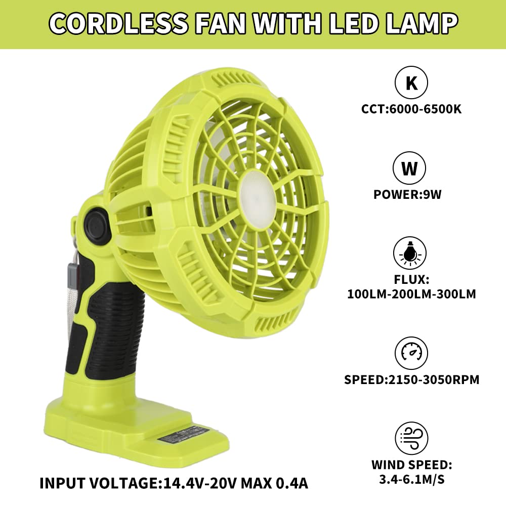 Cordless Portable Fans with 30 - Outdoor Camping Jobs 评论和价格