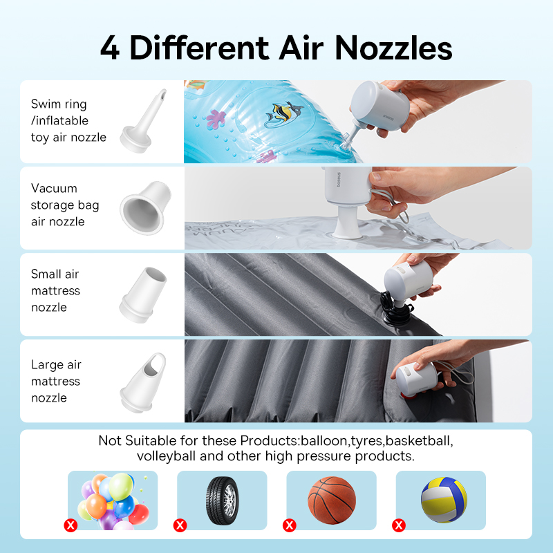 Baseus Air Pump Wireless Air C - Outdoor Camping Rug 评论和价格