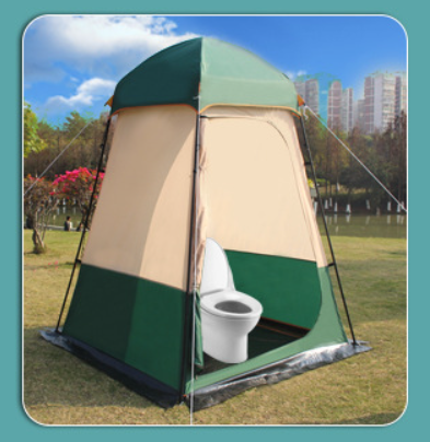 Large Size Oxford Fabric Four- - Outdoor Camping Toilet Tent 评论和价格