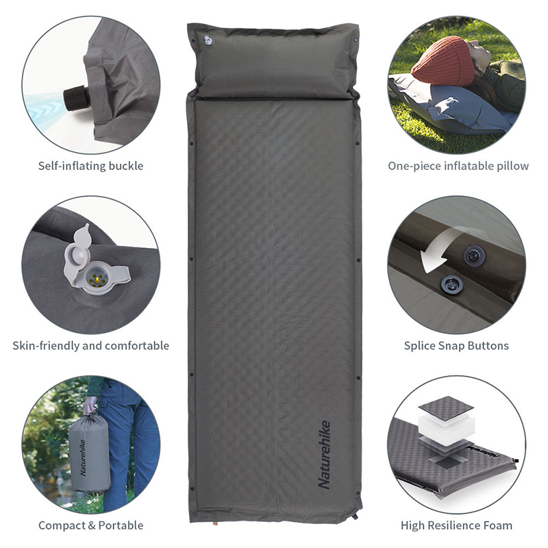 Naturehike D01 Self-inflating  - Outdoor Camping Rug 评论和价格