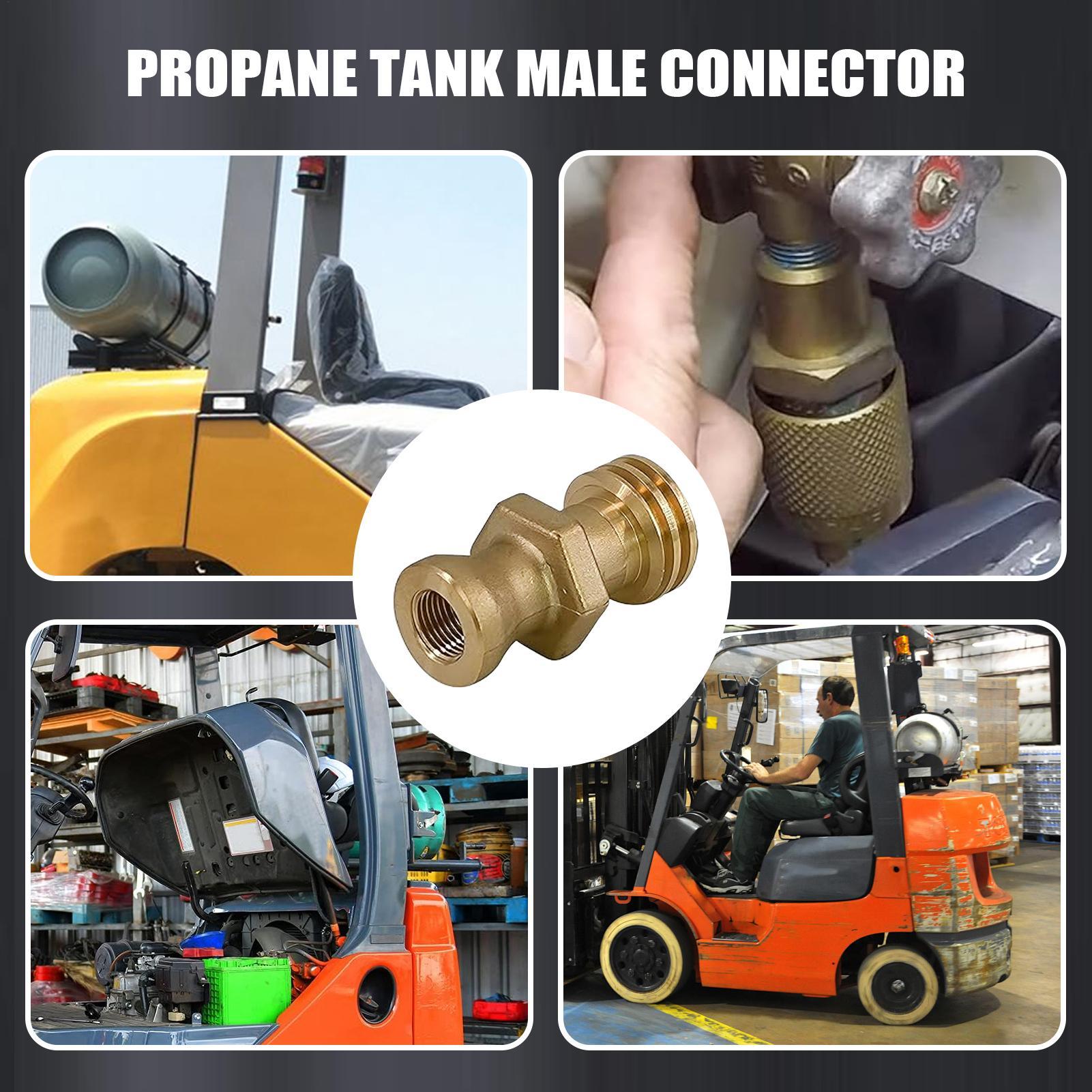 Propane Tank Connector Male Br - Cooking Outdoor Camping 评论和价格