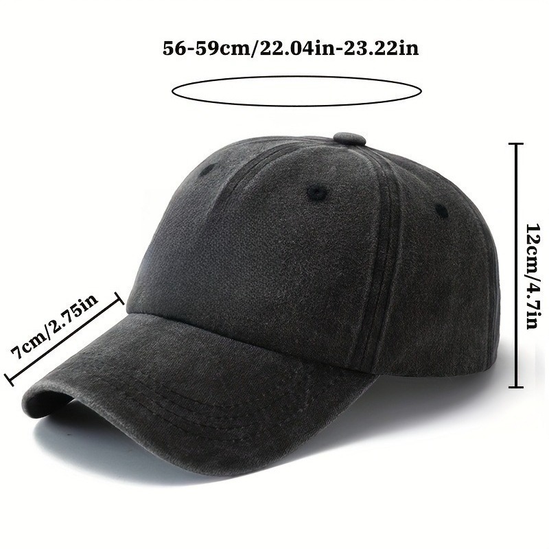 Unisex Vintage Washed Baseball - Outdoor Camping Quotes 评论和价格