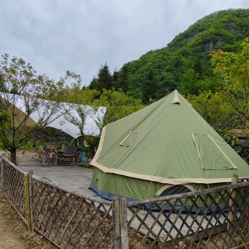 In Stock Mongolian Yurt Tent,  - Outdoor Yurt Camping 评论和价格