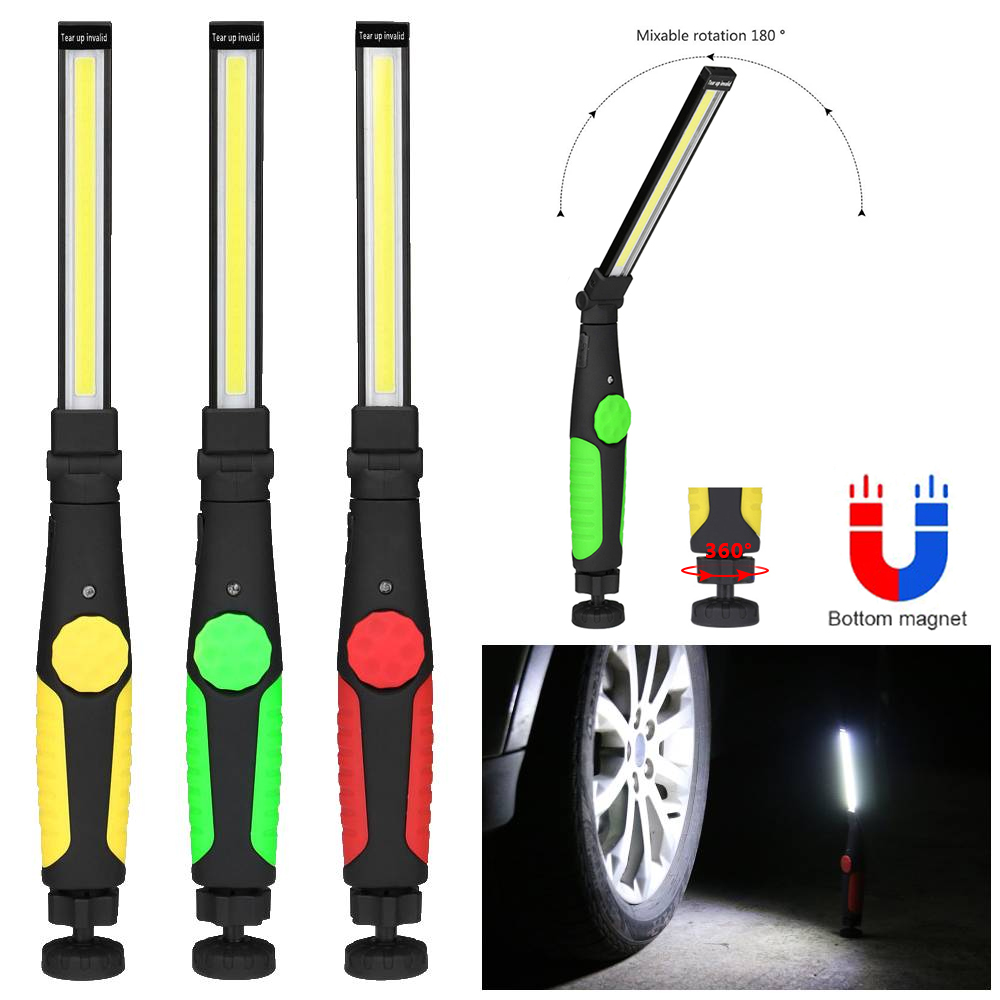 Folding COB Flashlight USB Rec - Outdoor Camping Jobs 评论和价格