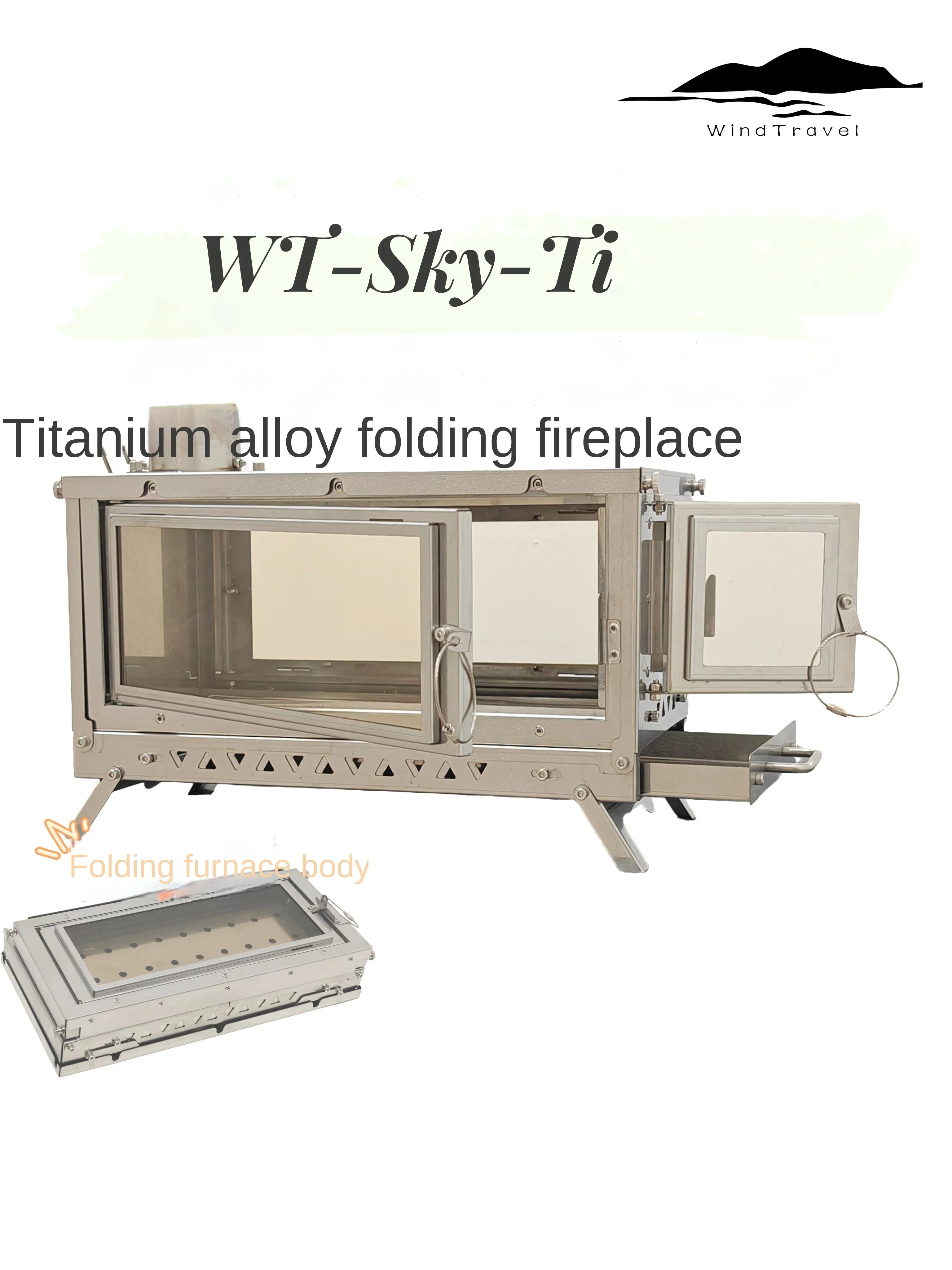 WT-Sky-Ti titanium alloy foldi - Outdoor Camping Sink 评论和价格