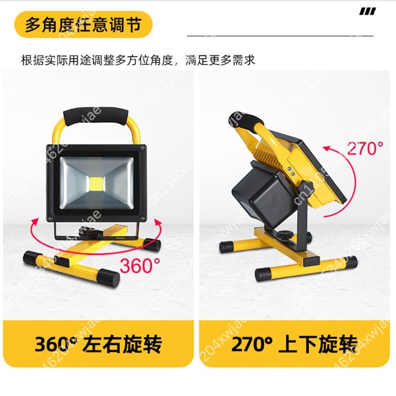 Portable Waterproof LED Floodl - Outdoor Camping Jobs 评论和价格