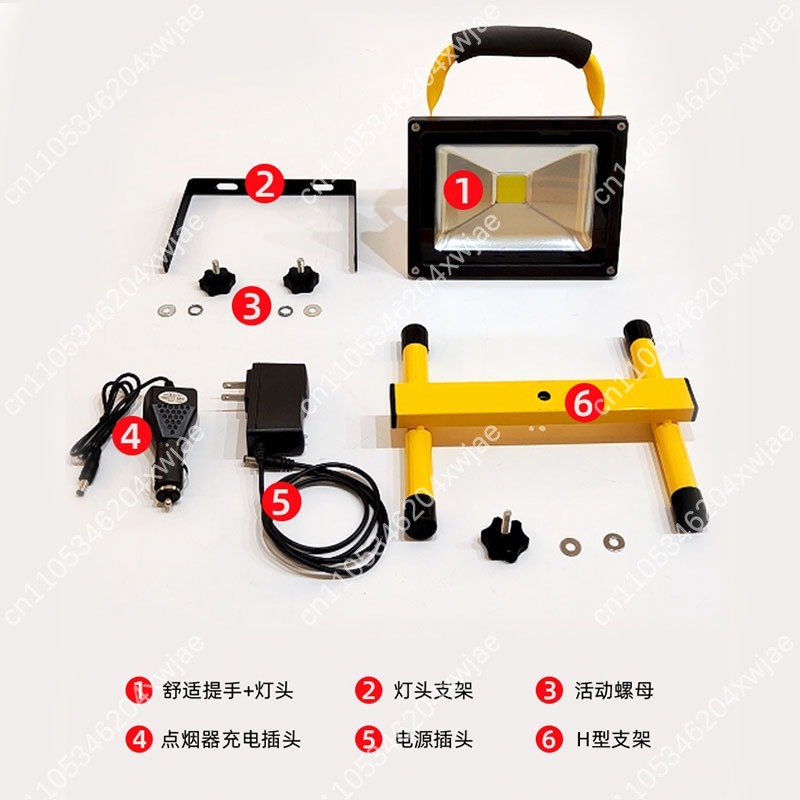 Portable Waterproof LED Floodl - Outdoor Camping Jobs 评论和价格