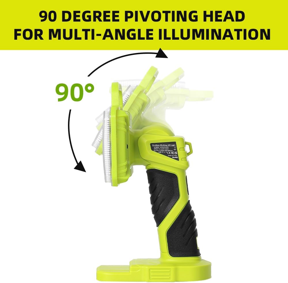 18W 2000LM Cordless LED Flashl - Outdoor Camping Jobs 评论和价格