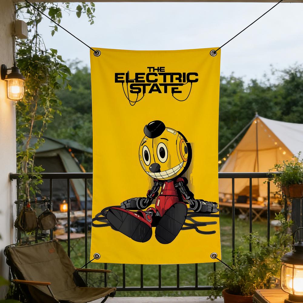 Movie The Electric State Flags - Outdoor Camping Movies 评论和价格