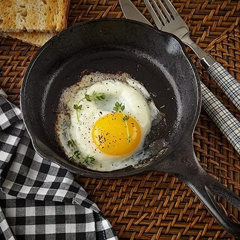 6 Inch Cast Iron Skillet, Fryi - Outdoor Camping Oven 评论和价格
