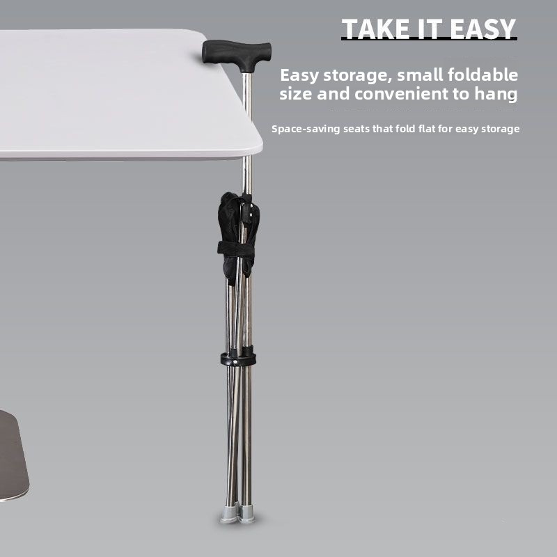 2-in-1 Folding Cane and Chair  - Outdoor Camping Activities 评论和价格