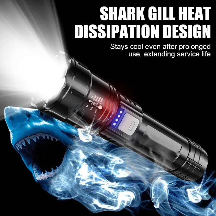 High Power P50 LED Flashlight  - Outdoor Camping Lighting 评论和价格