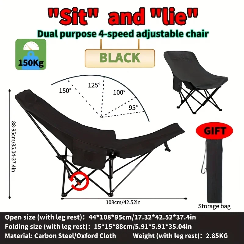 Portable Adjustable Folding Mo - Outdoor Camping Table And Chairs 评论和价格