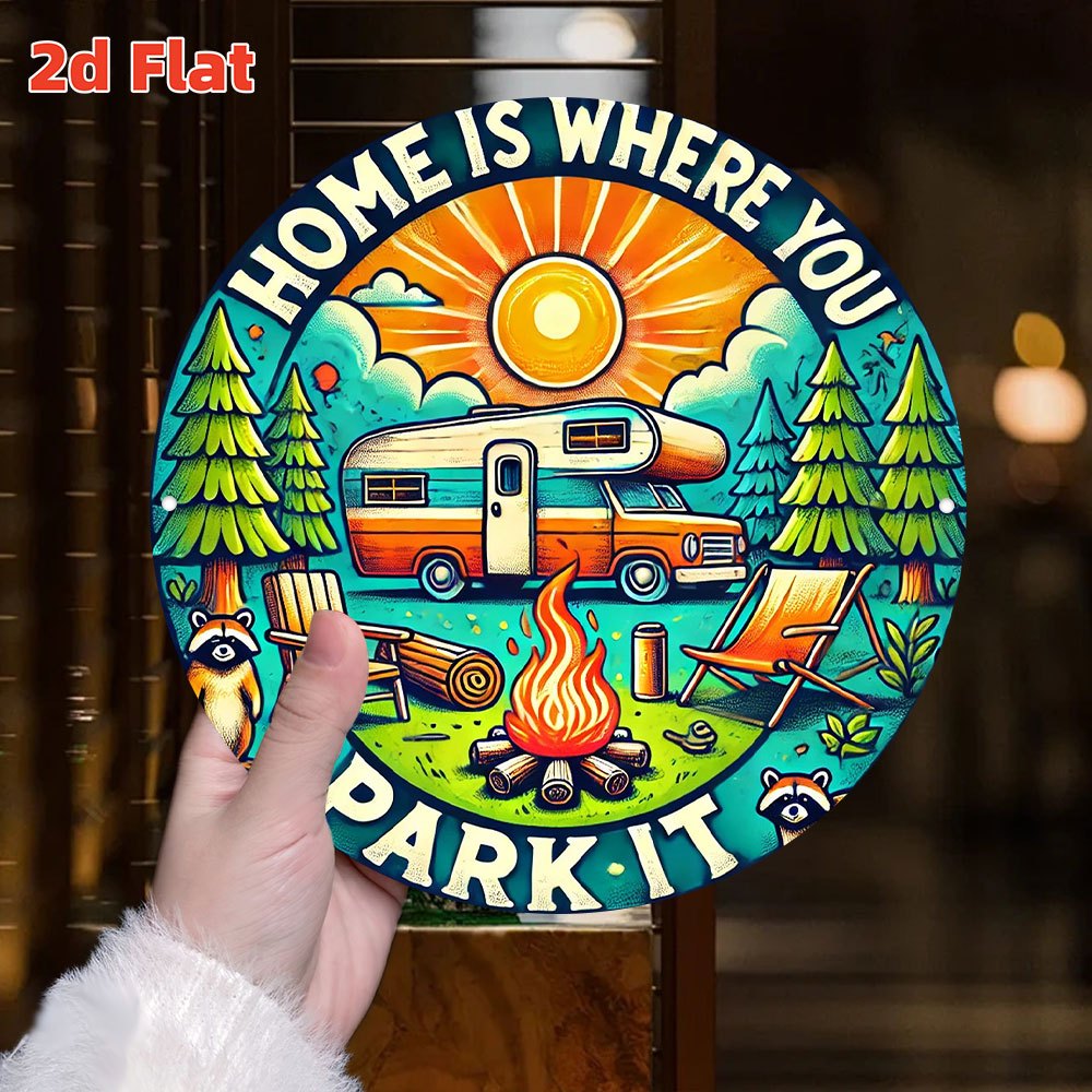 Retro camping wooden wall art  - Outdoor Camping Quotes 评论和价格
