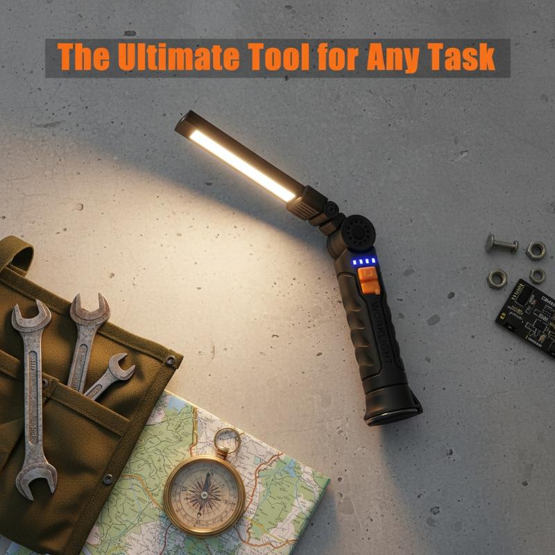 Rechargeable LED Flashlight Wo - Outdoor Camping Jobs 评论和价格