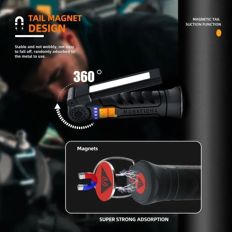Rechargeable LED Flashlight Wo - Outdoor Camping Jobs 评论和价格