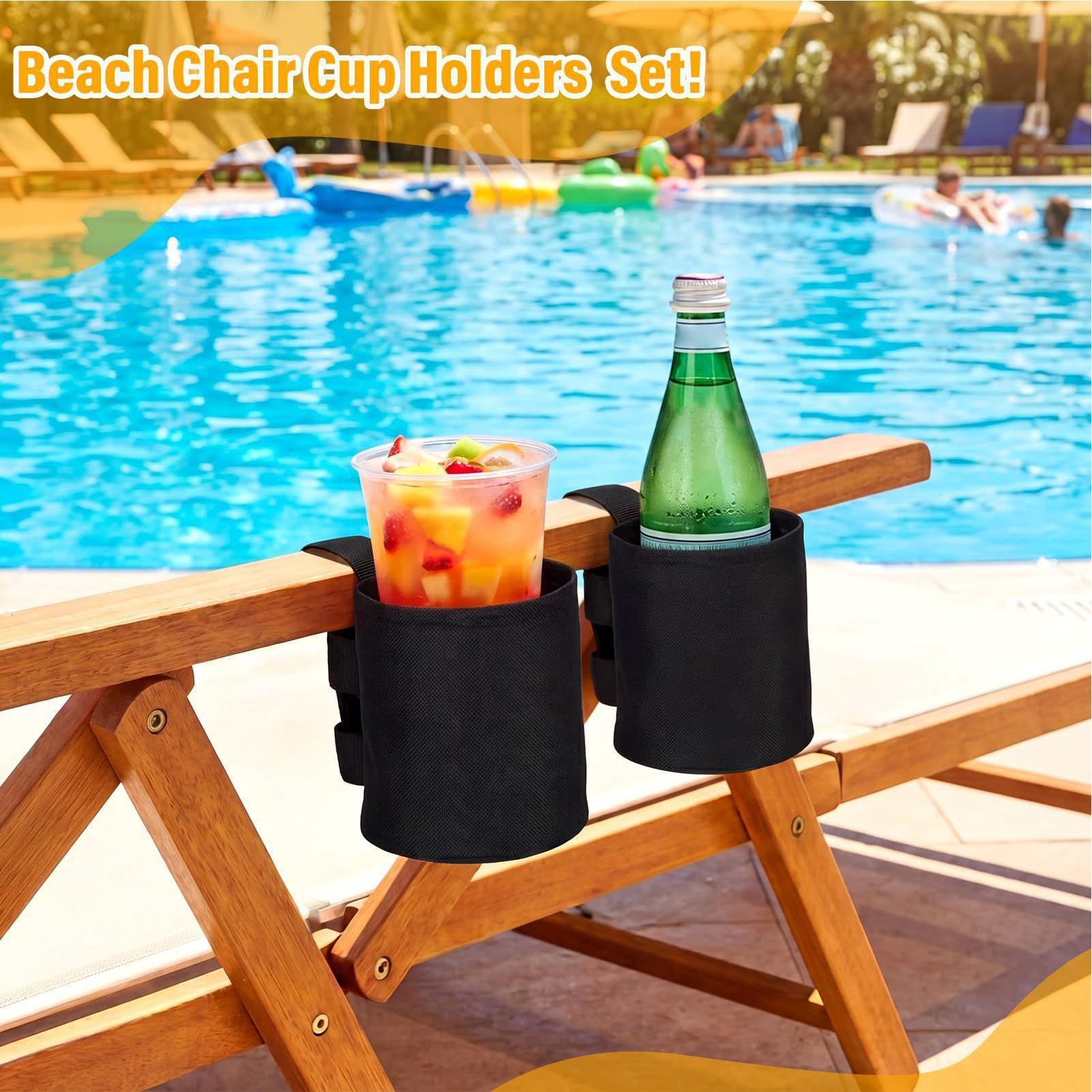 Beach Chair Cup Holder And Dri - Outdoor Camping Table And Chairs 评论和价格