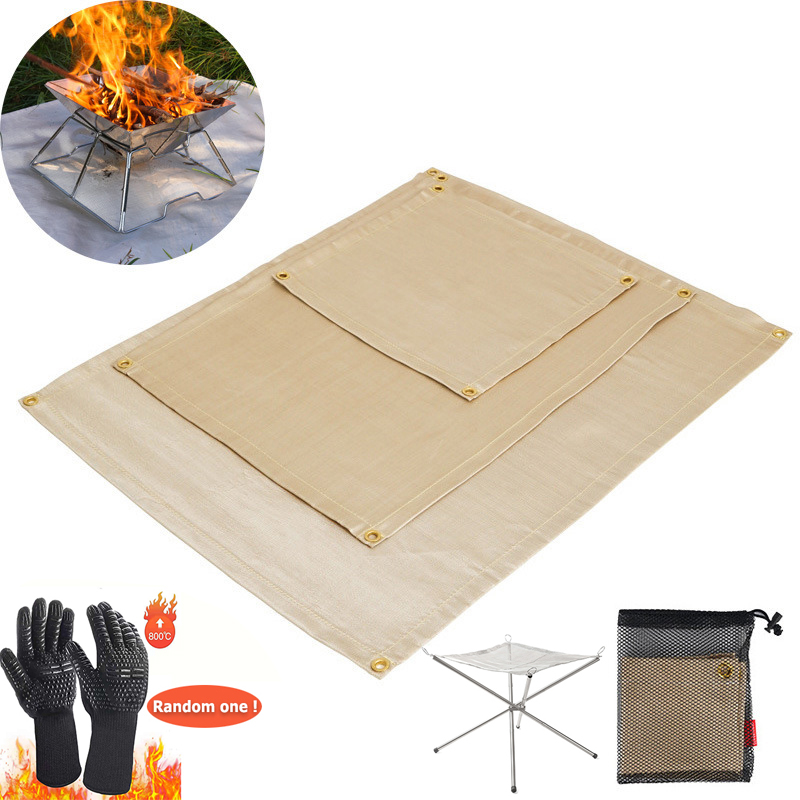 Outdoor Camping Fireproof Clot - Outdoor Camping Rug 评论和价格