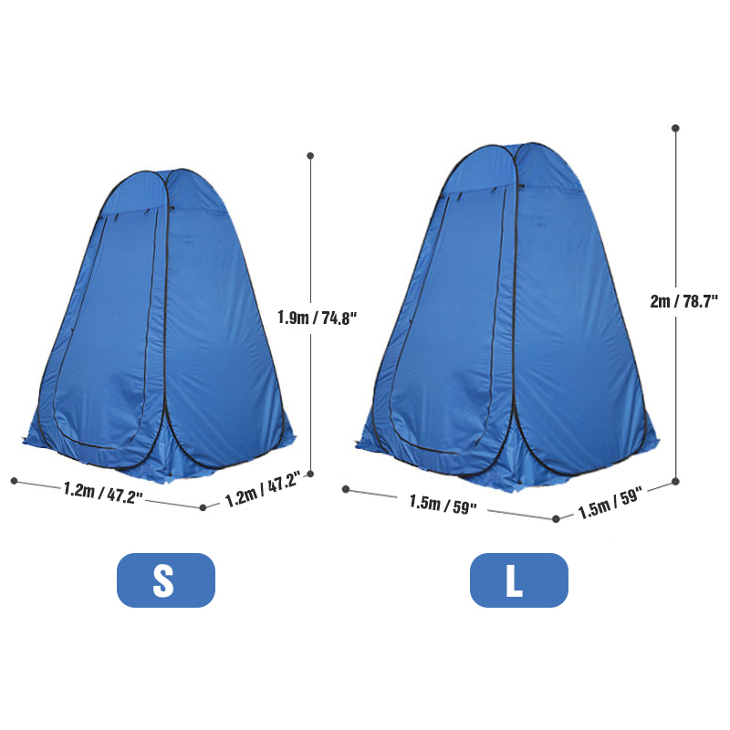 WESTTUNE Portable Pop-Up Campi - Outdoor Camping Toilet Tent 评论和价格