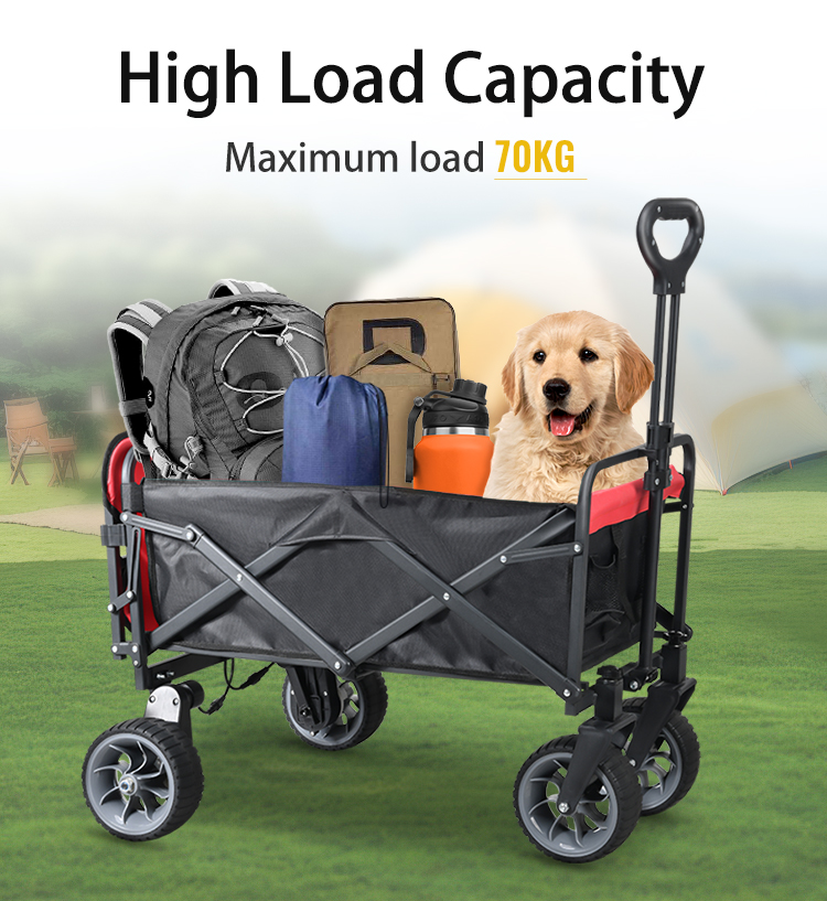 Electric Camping Wagon Cart Fo - Outdoor Camping And Fishing 评论和价格