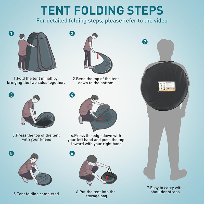 ‌Portable Pop-Up Toilet Tent P - Outdoor Camping Toilet Tent 评论和价格