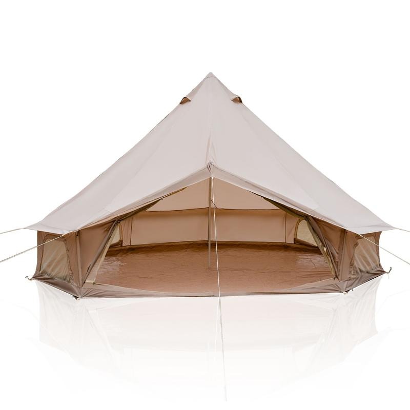 4 Season Bell Tent 16.4FT, Bei - Outdoor Yurt Camping 评论和价格